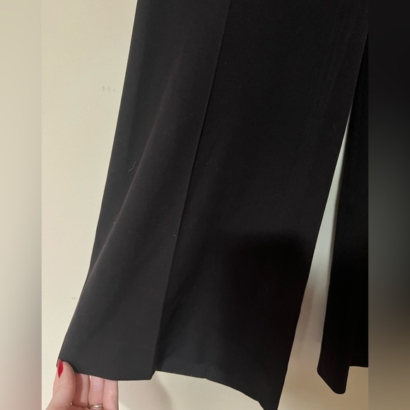 Lauren Ralph Lauren Brown wide Leg Pleated Trouser Slacks - Picture 7 of 8